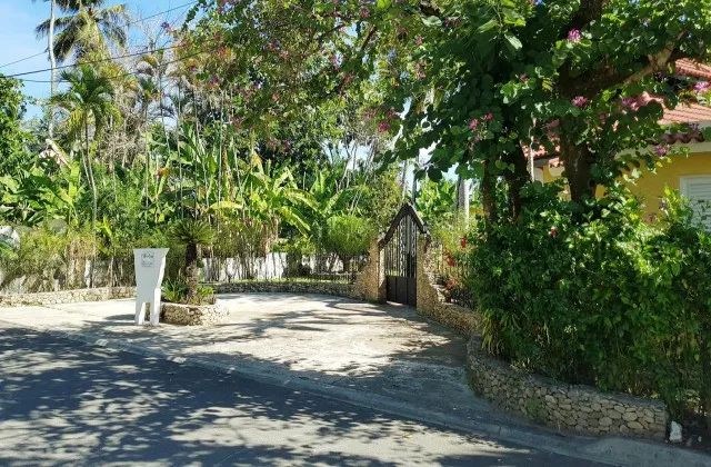 Villa Maria Cabarete Republica Dominicana Entrada
